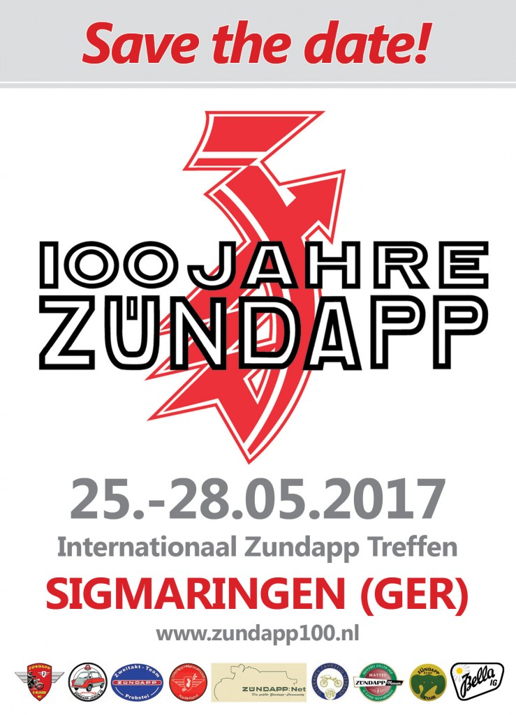 100 jaar Zundapp 1917-2017 Sigmaringen (D)