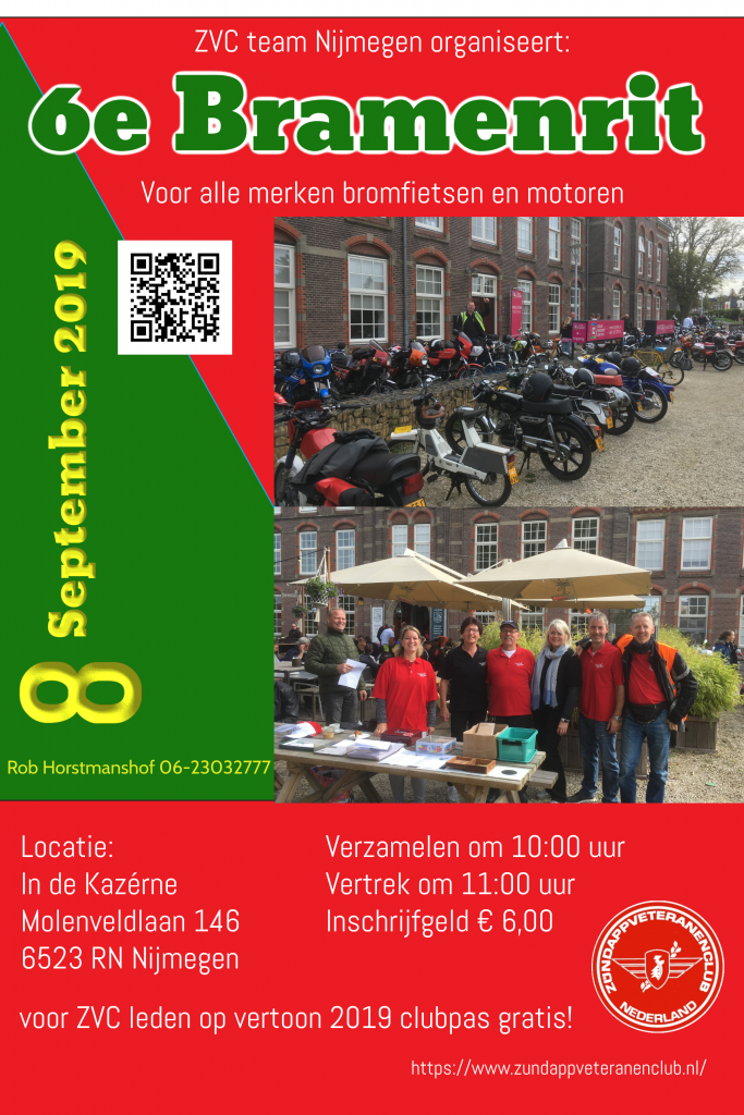 Bramenrit Zundapp 2019