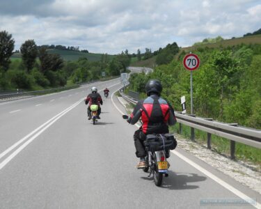 Gassen op de Bundesstrassen