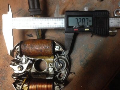 Noris ontsteking maten. VEC spoel past niet