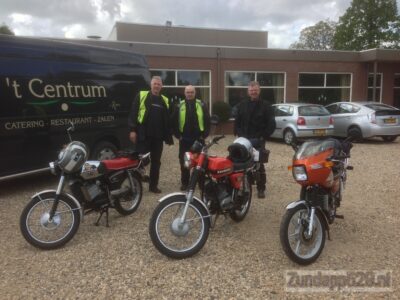 Enkele leden van Zundappclub Achterhoek